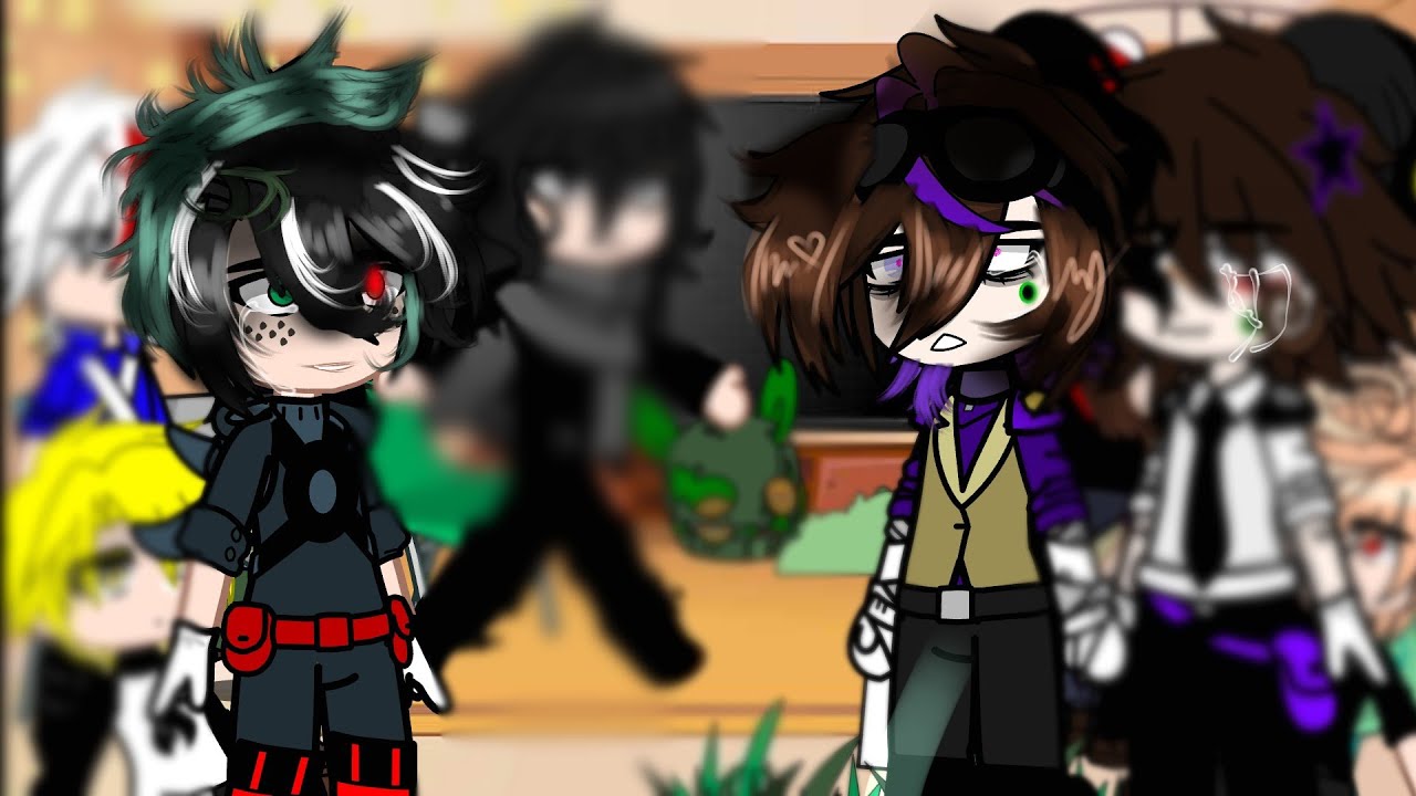 Mha class 1-A react Michael afton+William (no ships)