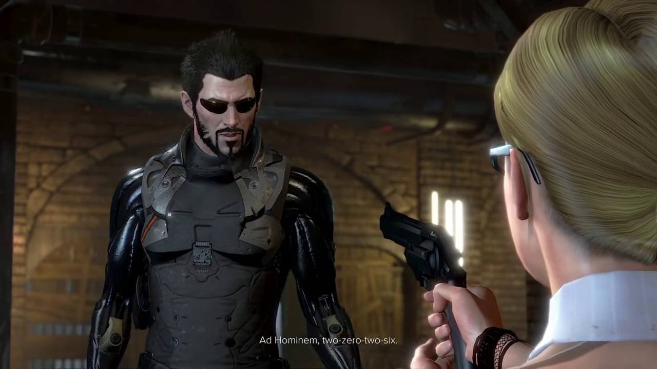 Deus Ex: Mankind Divided Confronting the Harvester (Pacifist)