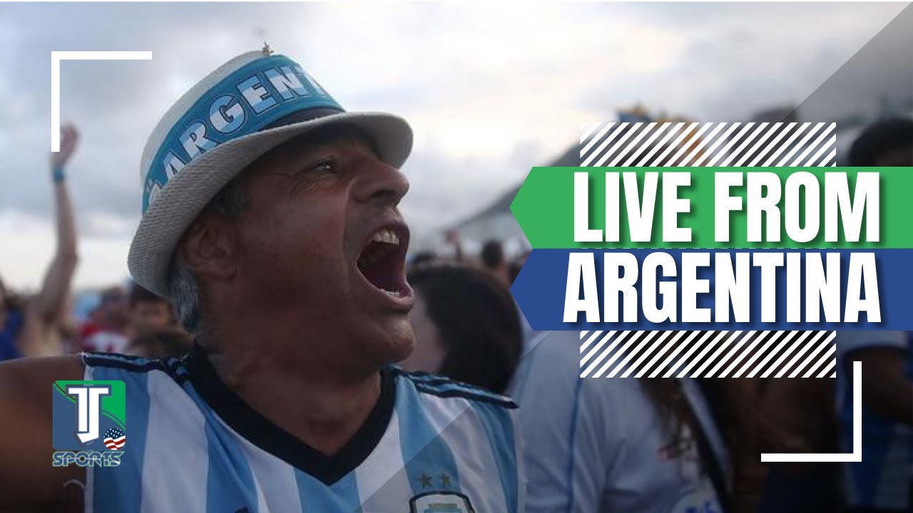 LIVE: Fans GATHER in Buenos Aires fan zone for Argentina's WC match AGAINST the Netherlands
