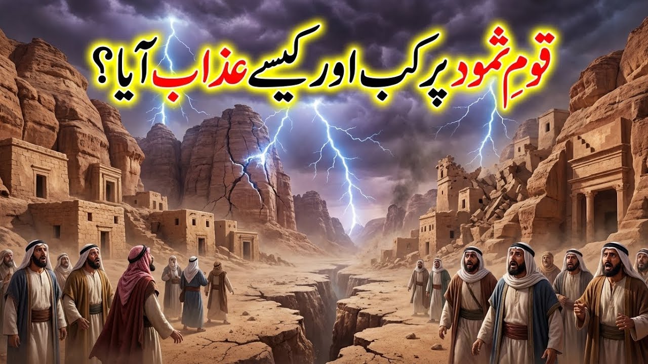 Qaum e Thamood: The Nation Destroyed by Allah | Prophet Saleh (A.S) Story