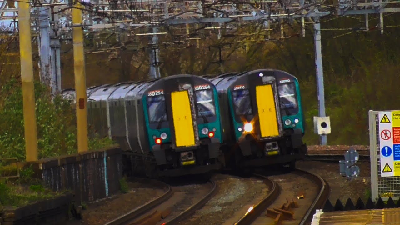 Trains at Bushey 04/04/2024