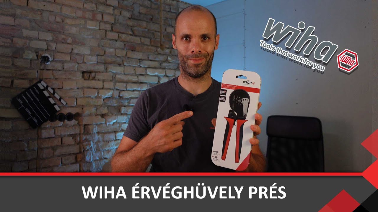 Wiha érvéghüvely prés kicsomagolás és gyorsteszt - 41246