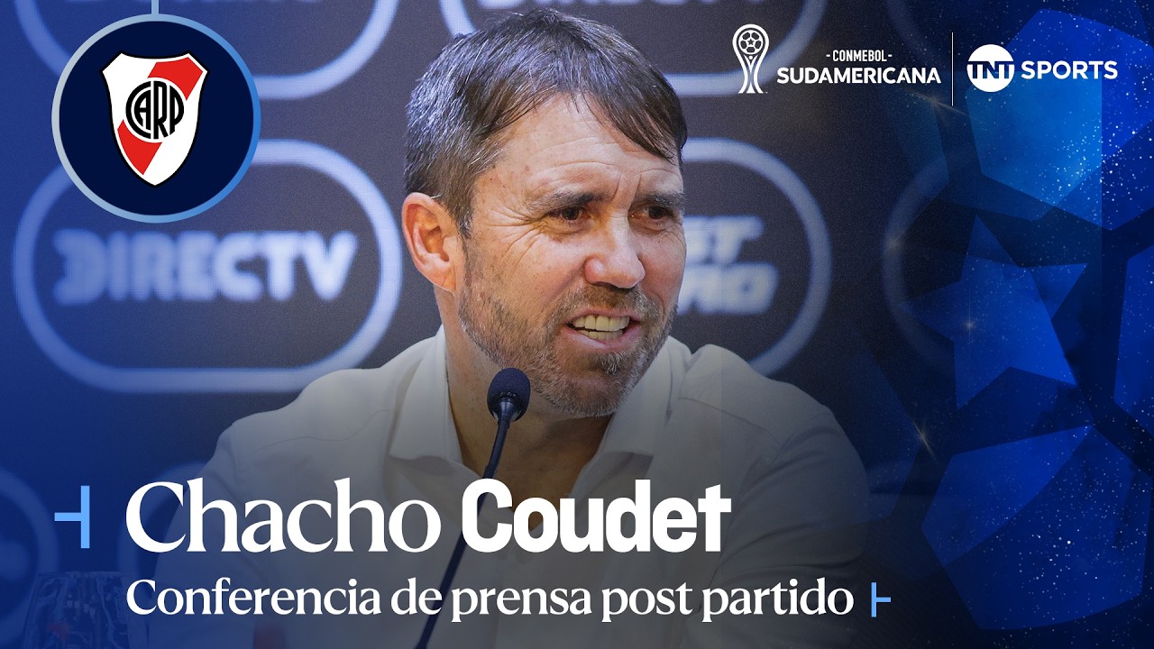 EN VIVO: Chacho Coudet habla en conferencia de prensa tras Blooming vs River | CONMEBOL Sudamericana