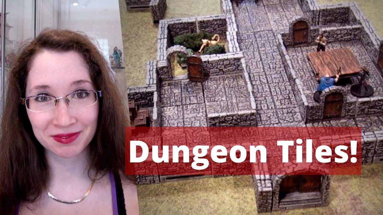 Prepainted Dungeon Tiles! Warlock Tiles by Wizkids
