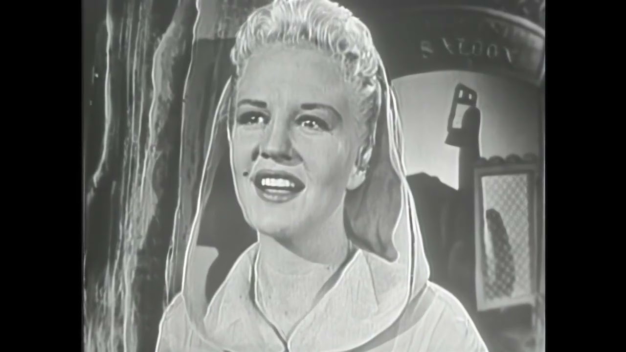 Peggy Lee ~ Johnny Guitar (1954 Live TV Performance) [Enhanced]