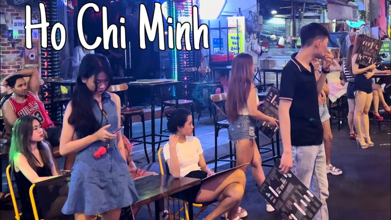 Bui Vien Street. Ho Chi Minh, Vietnam