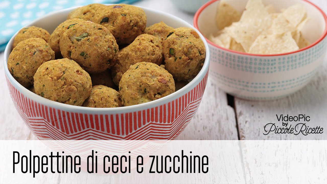 VideoPic - Polpettine di ceci e zucchine