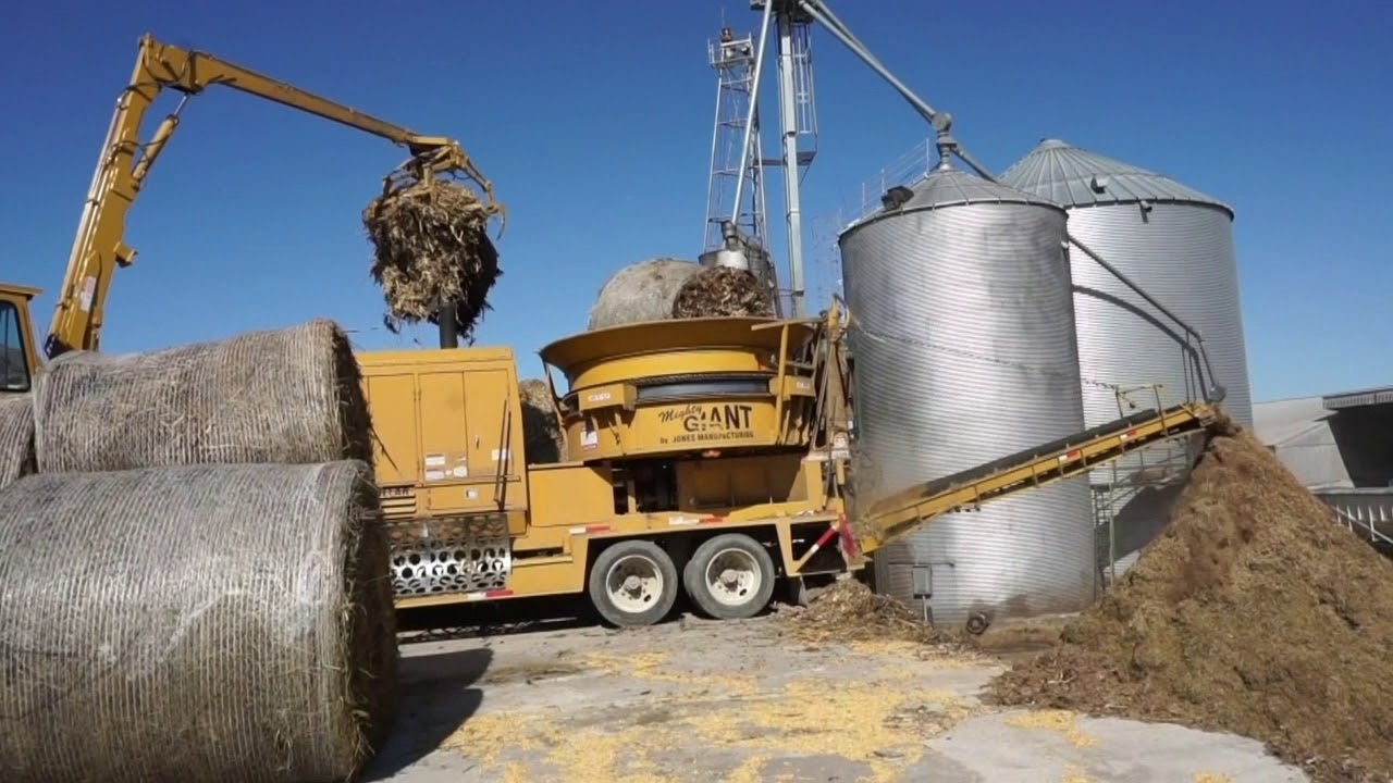 Hay Grinding with Koster Grinding