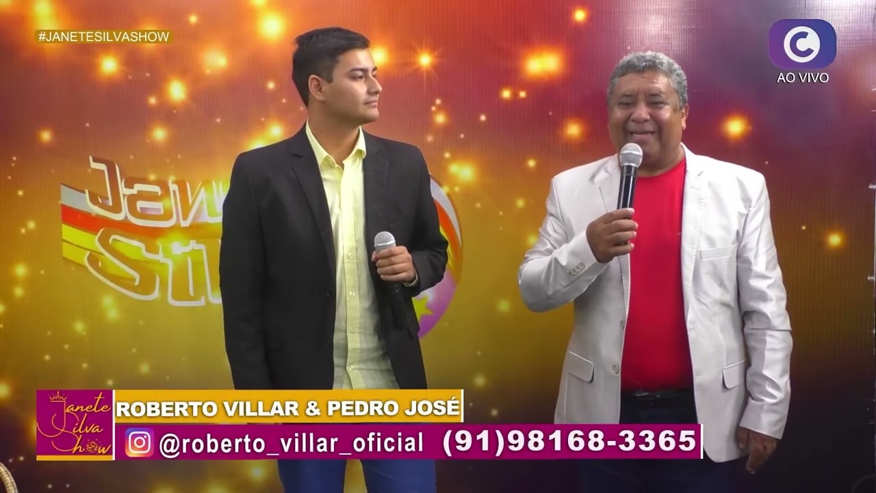 ROBERTO VILLAR NO PROGRAMA JANETE SILVA SHOW OFICIAL NO DIA 05/08/24
