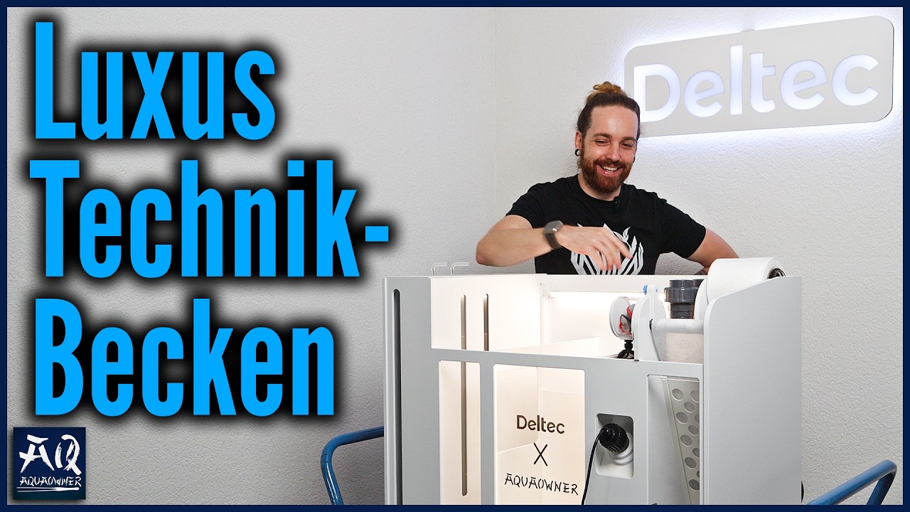 Luxus-Technikbecken von @Deltec GmbH für mein Meerwasseraquarium | AquaOwner