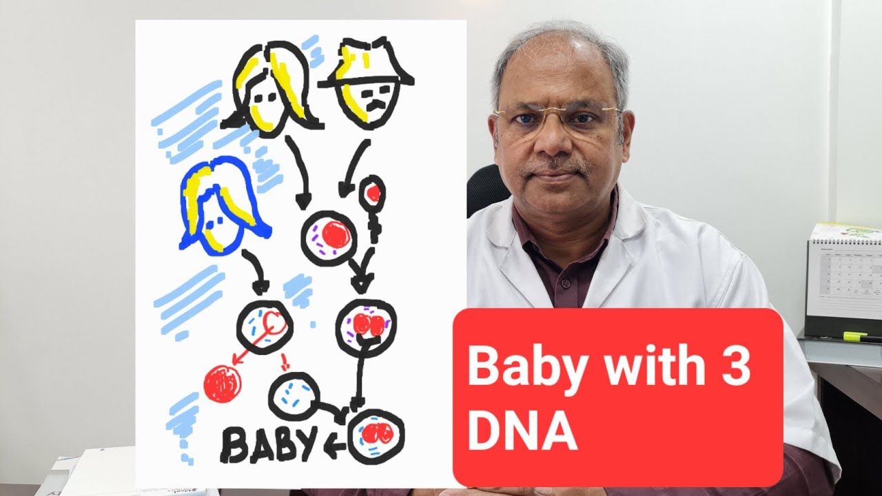 Baby born with DNA from 3 people ‼️⁉️
