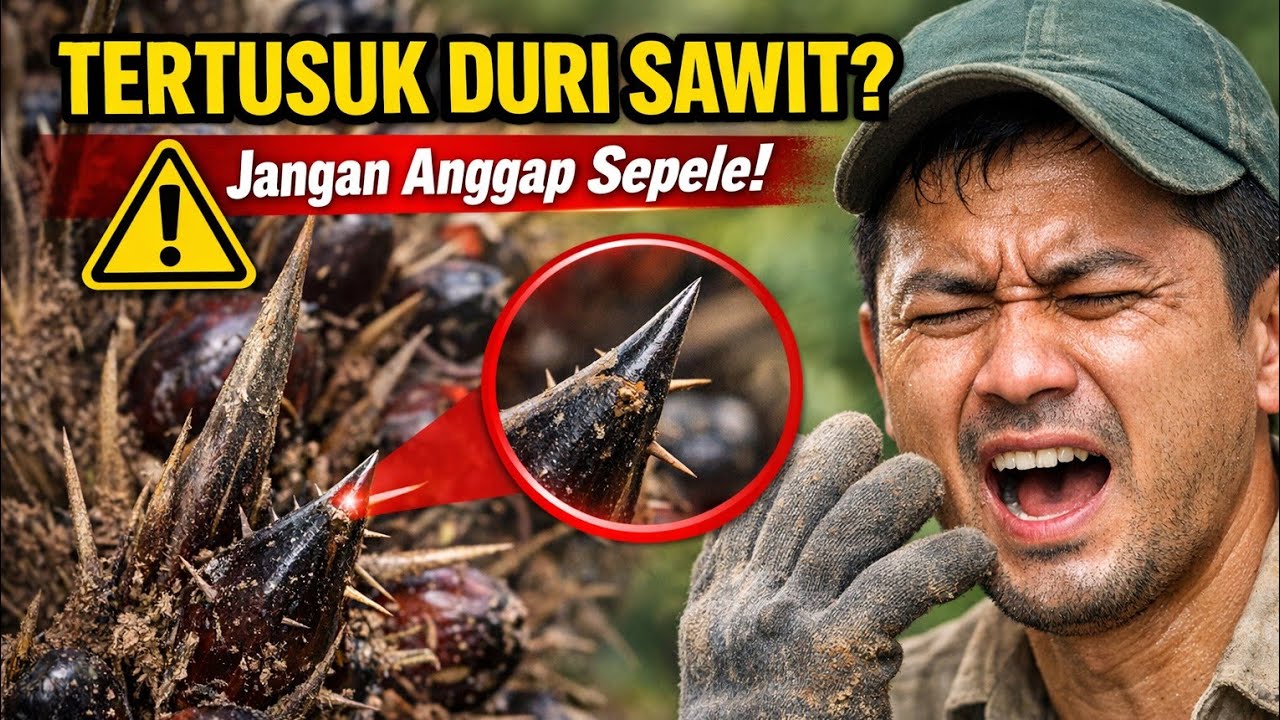 Tertusuk Duri Sawit? Ini Penyebab Bengkak & Cara Mengatasinya”