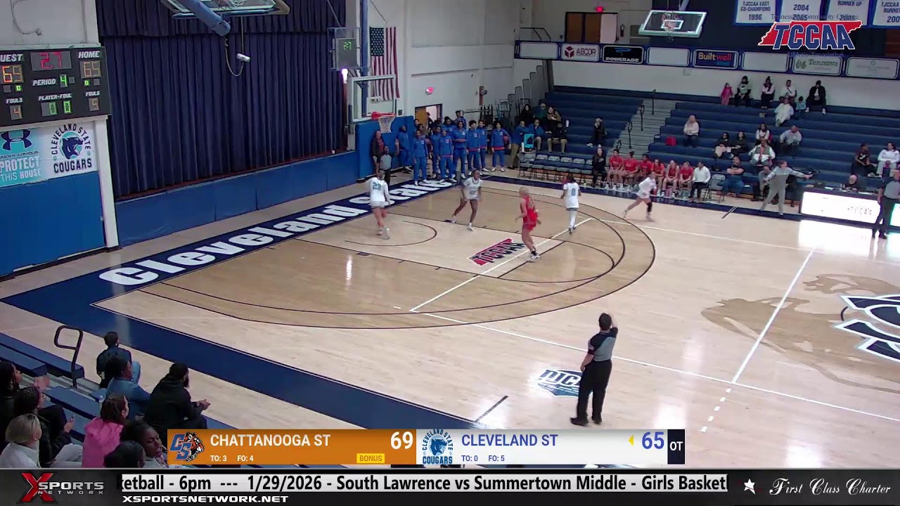 TCCAA Women's Basketball Game of the Week: Chattanooga St vs. Cleveland St