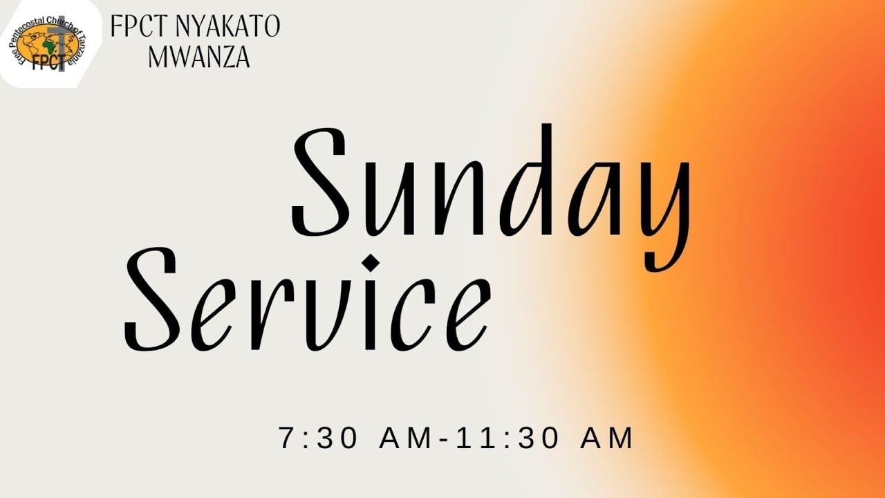 IBADA YA JUMAPILI MARCH 08 2026 || KANISA LA FPCT NYAKATO || MHUBIRI  MCHUNGAJI ISAAC SINDUKA.