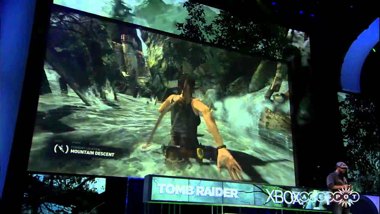 E3 - GameSpot Stage Shows - Lara Croft Gets Down and Dirty at E3 2012