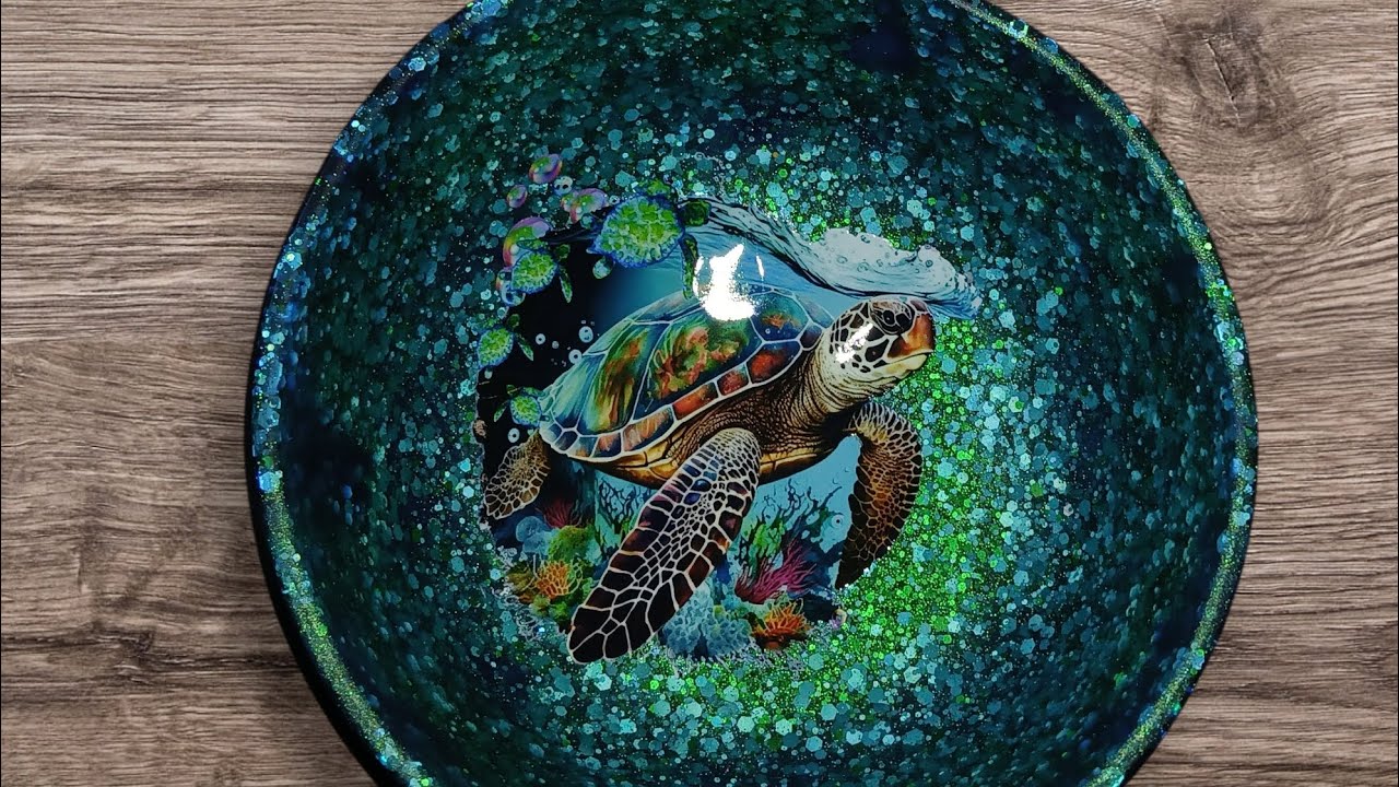 The hardest bowl to demold. 