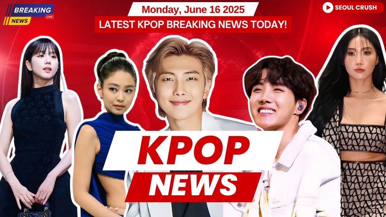 Jennie's Jean Paul Gaultier Photos, G-Dragon's Tardiness, | Kpop News - June 16, 2025