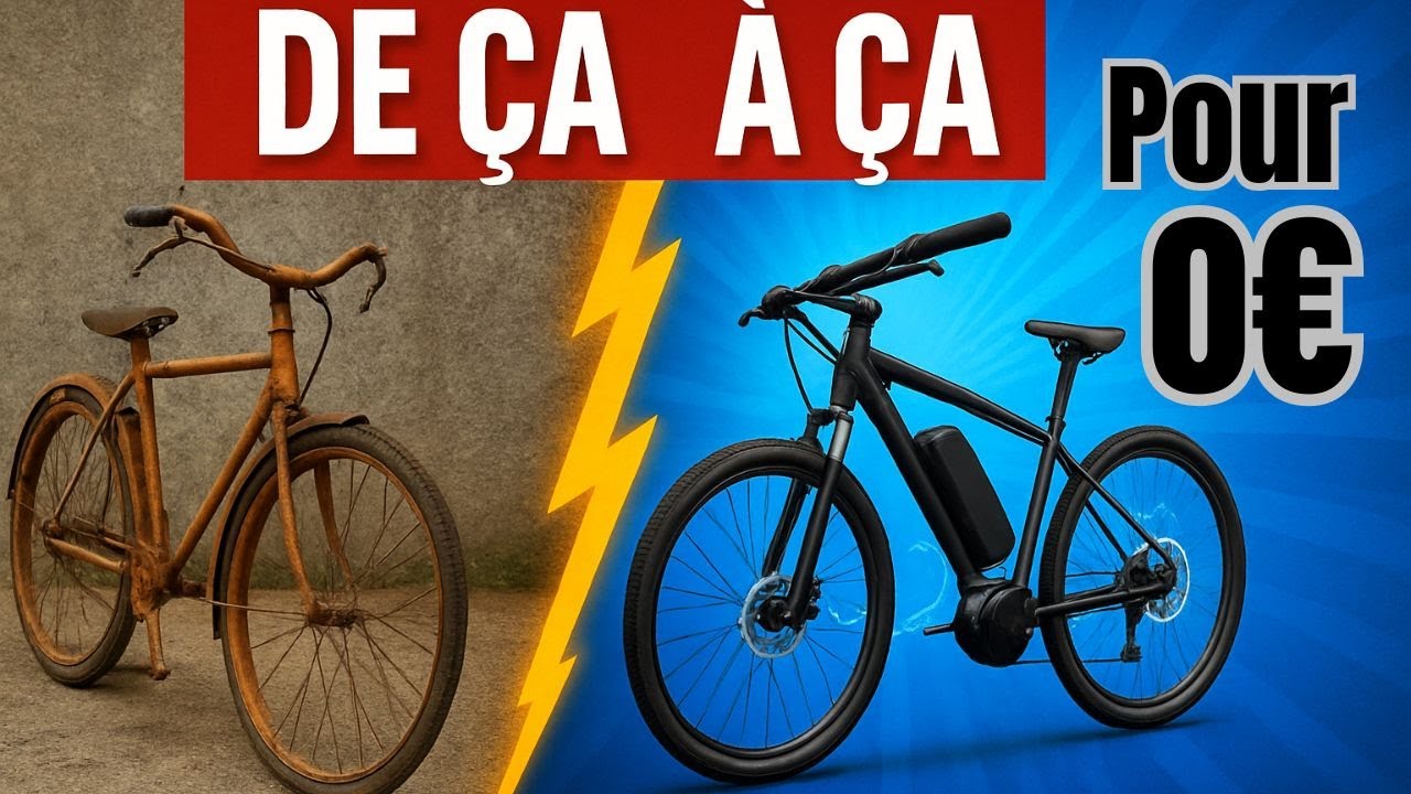 Transformer un v&eacute;lo pourri en v&eacute;lo &eacute;lectrique