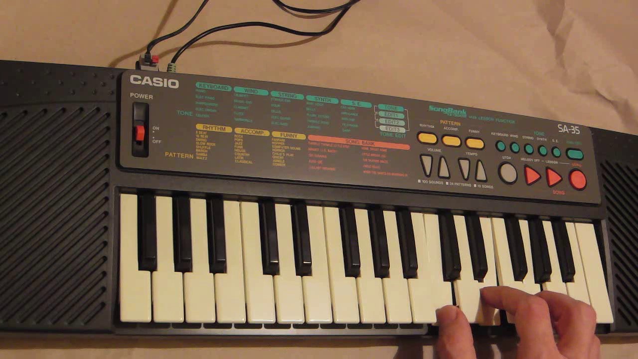 Casio SA-35 Sounds