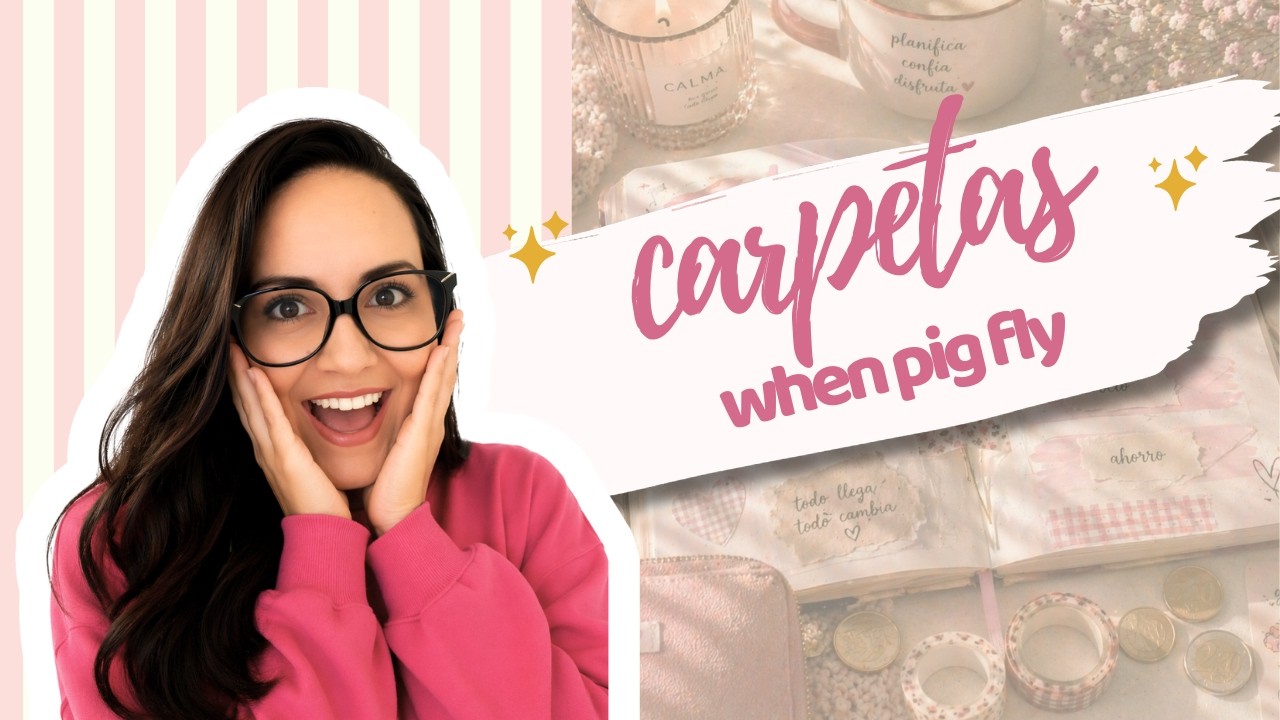 ⚜️【AHORRO EN SOBRES】💸Nuevas carpetas + Agenda financiera💸#whenpigfly #ahorro #sobresdeahorro 