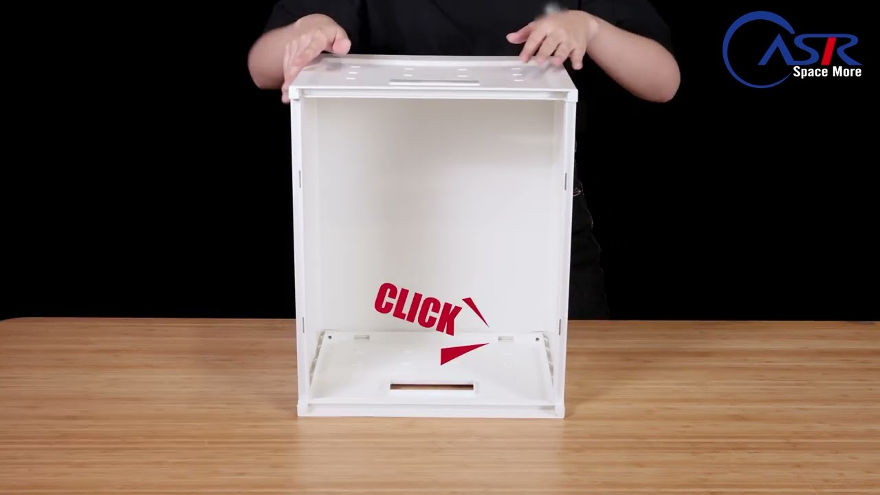 Video of Installation Instruction Storage File Boxes