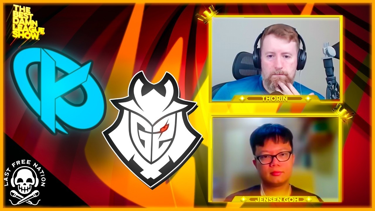 How G2 continue to dominate / The KC Miracle - The Best Damn League Show. S4E18 ft Jensen Goh