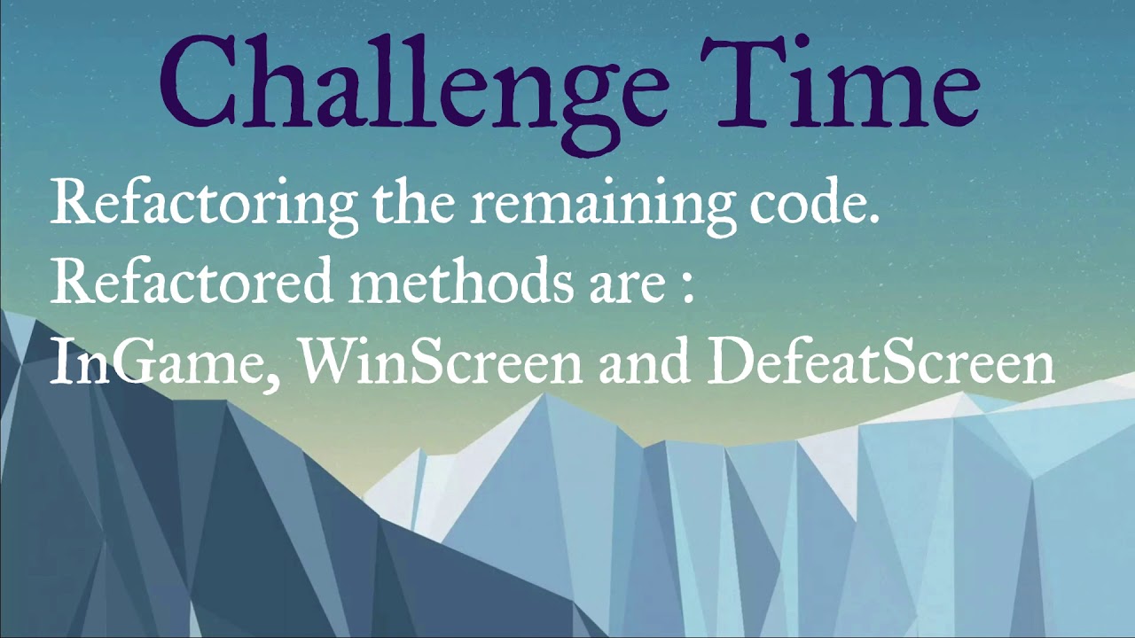 13. What is Refactoring and how to refactor the code - Game Development Course Using Unity and c#