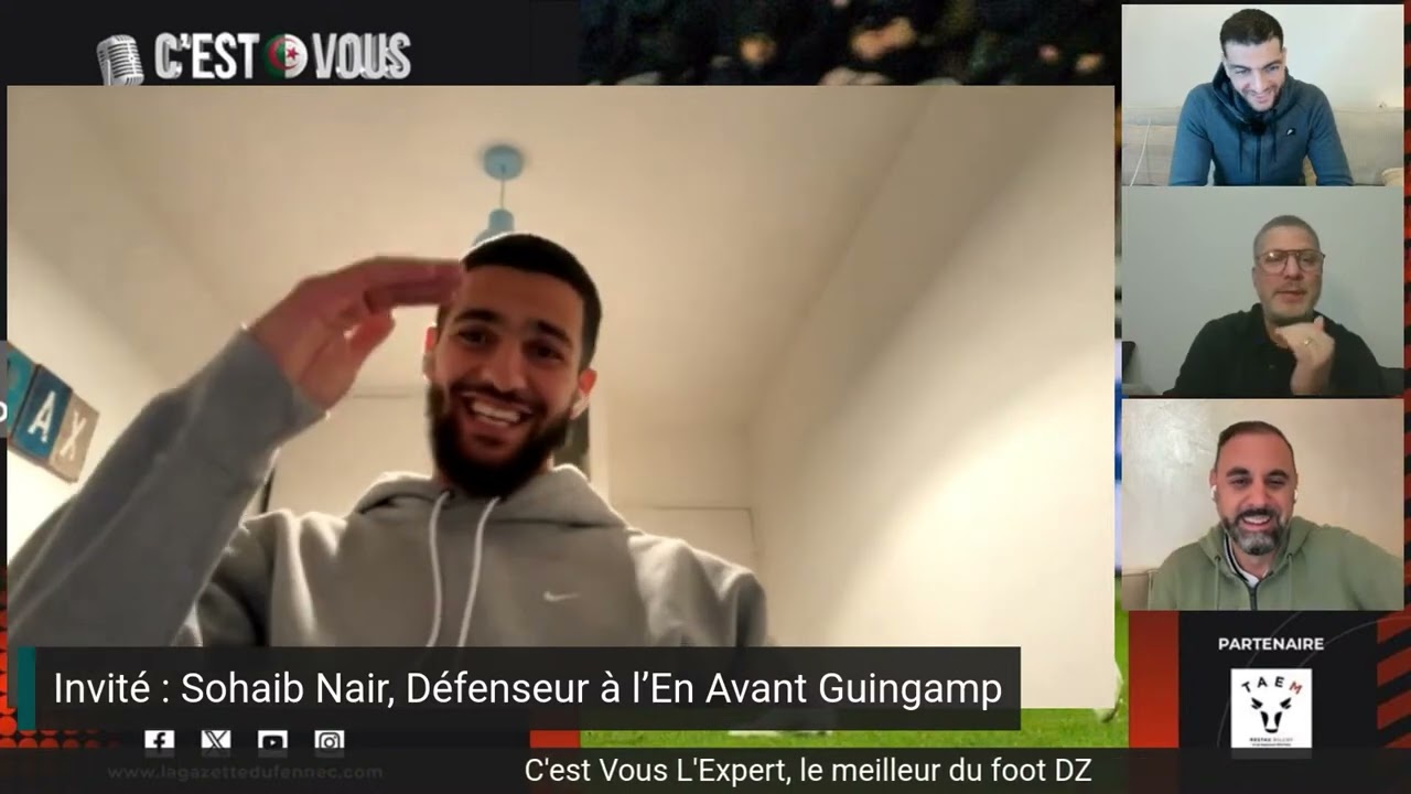 Le passage de Sohaib Nair (EA Guingamp) dans @cestvouslexpert3887 !