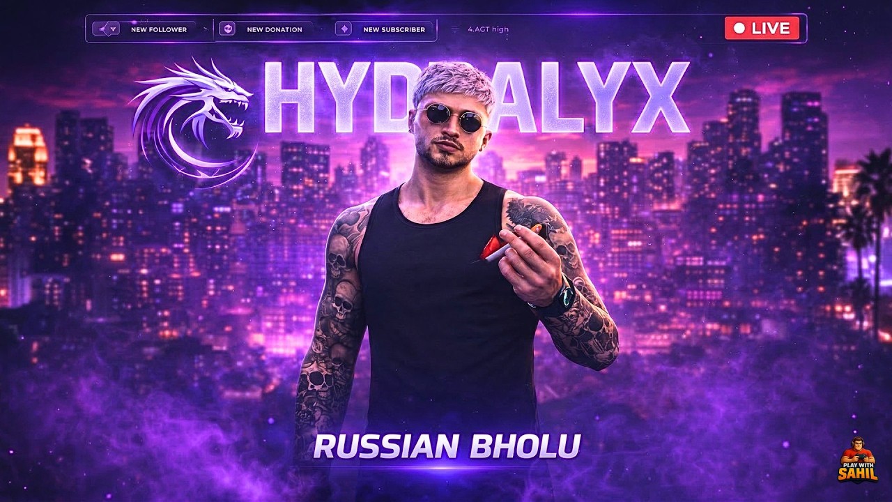 Russian Bholu Is Back Guys |  HYDRA RP LIVE | #htrp #hydraroleplay #playwithsahil @DynamoGaming