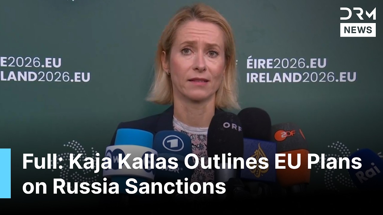 FULL REMARKS: EU's Kallas Outlines EU Plans on Russia Sanctions, Gaza and Maritime Security | AC1B