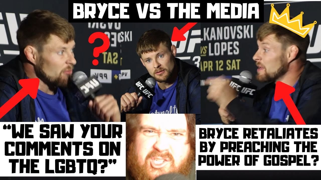 Bryce Mitchell STANDS HIS GROUND At UFC 314 Media Day? Reporter ATTACKS Him? Bryce PREACHES Back?