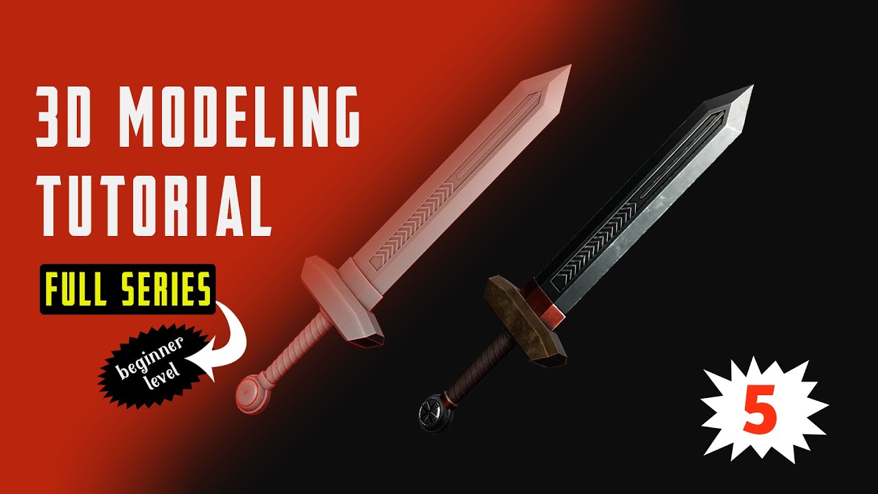Create a Sword in Maya & Substance Painter: Step 5