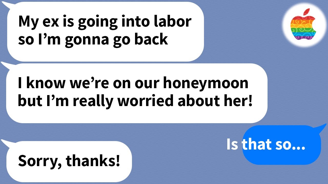 【Apple】 My husband left me on our honeymoon to see to his pregnant ex