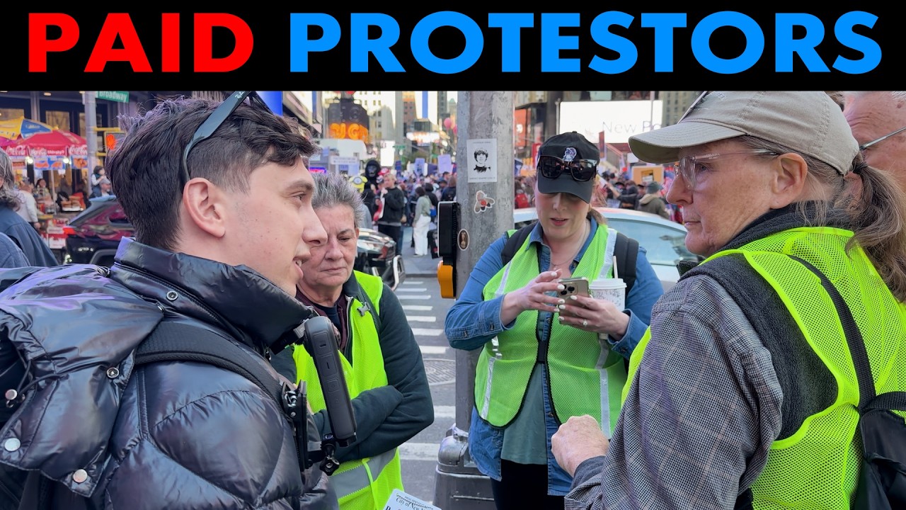 Я ворвалась на митинг протестующих, которым не платили деньги за «Нет королей»