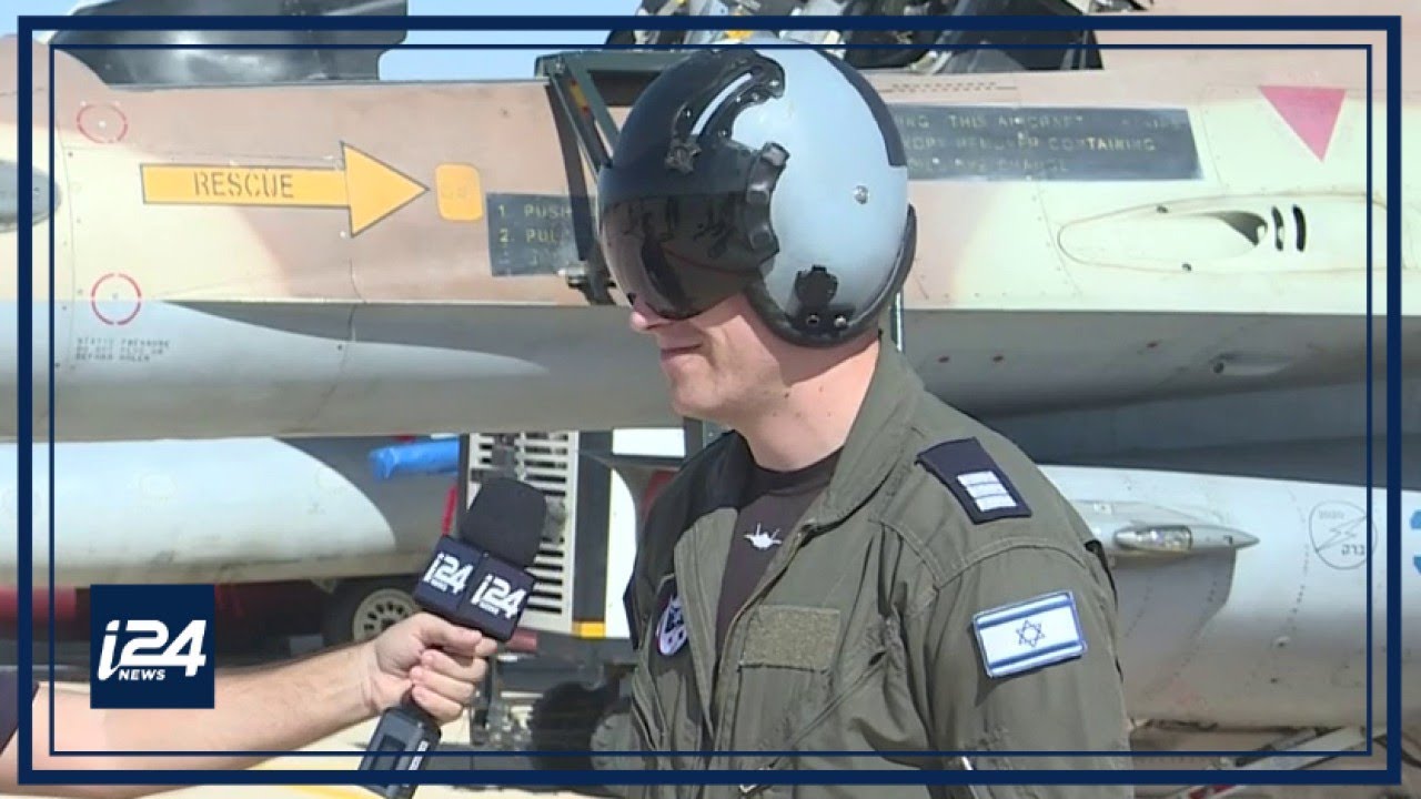 i24NEWS interviews an Israeli F-35 pilot