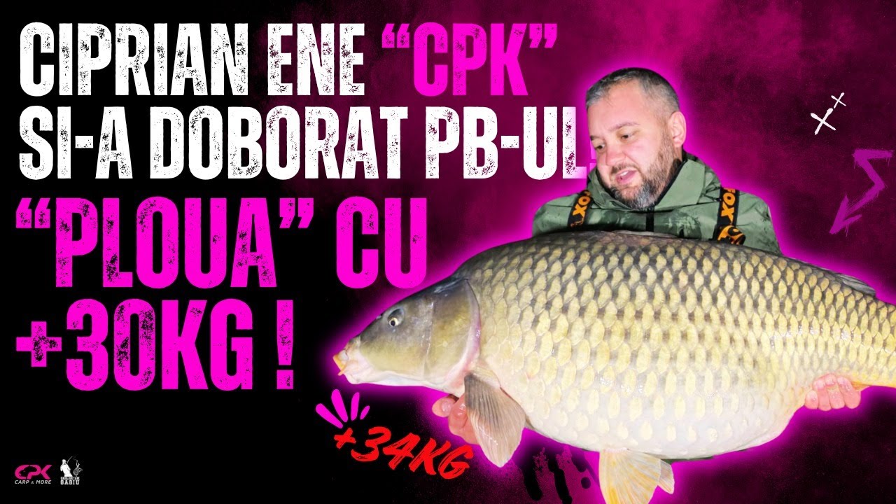 RECORD la CRAP +34kg pe Lacul IANNIS - Ciprian Ene ''CPK''