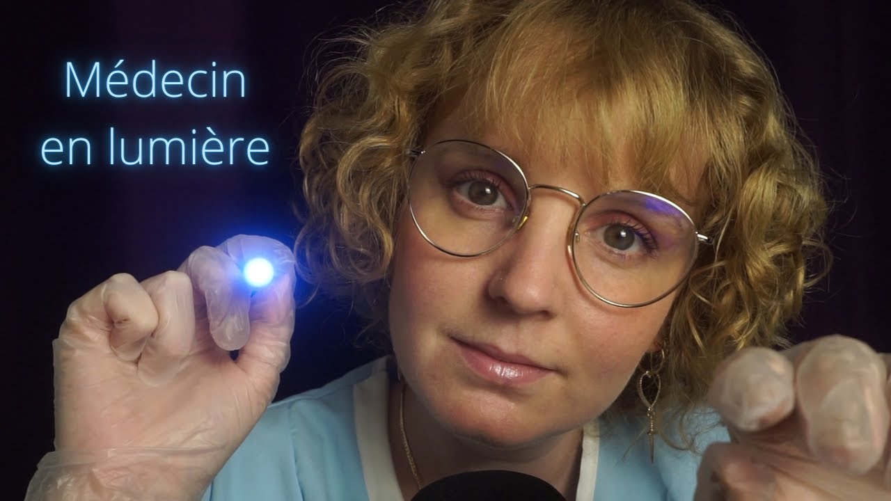 ASMR | RP Médical – Je t’ausculte avec mes lumières (100% light)