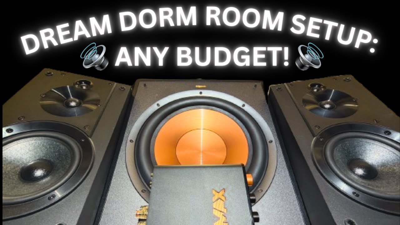 Best Audiophile Dorm Room Setup at ANY BUDGET