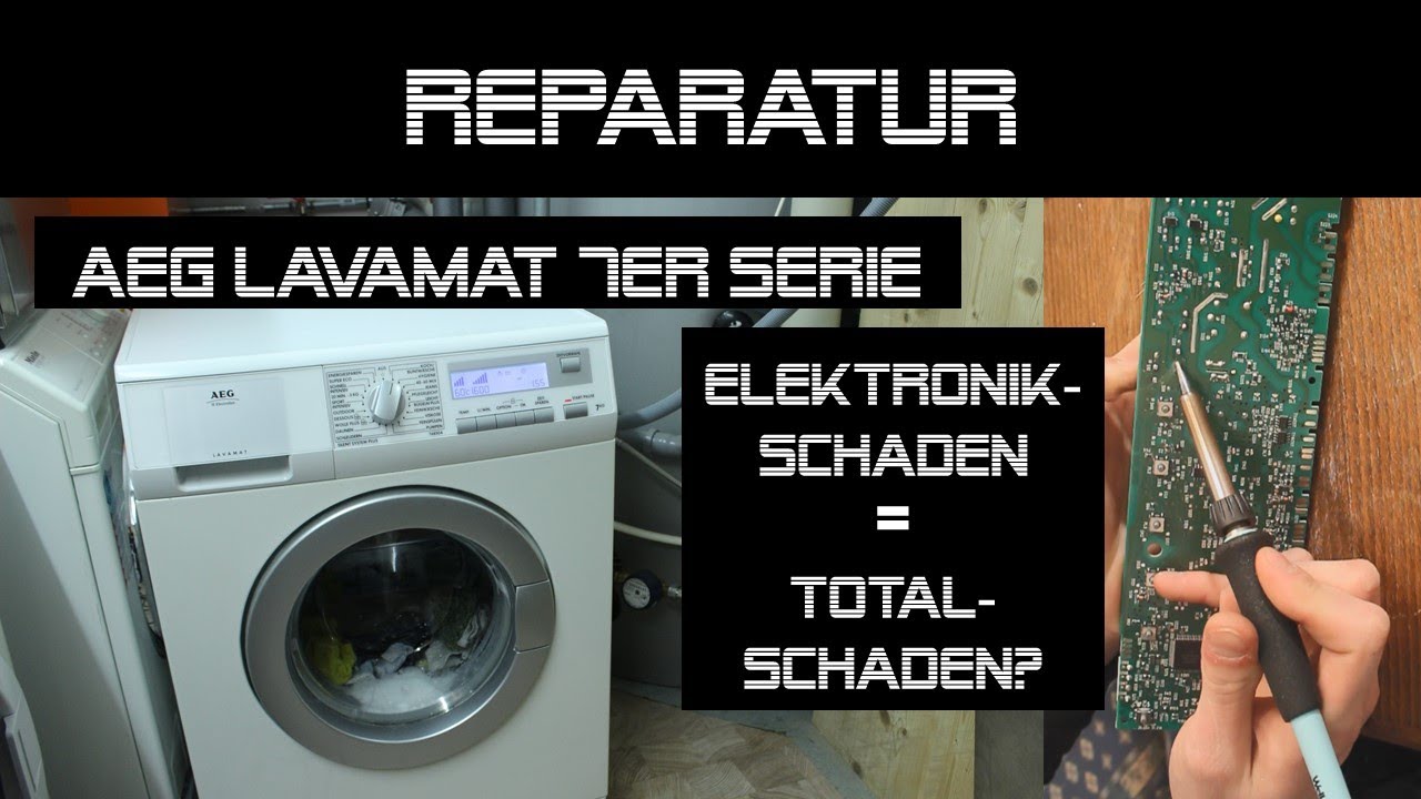 Reparatur AEG Lavamat 7er Serie Elektronikfehler | danprogramming