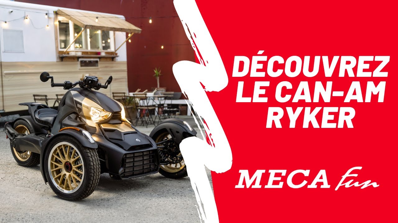On vous présente le Ryker de la marque Canam 🚀