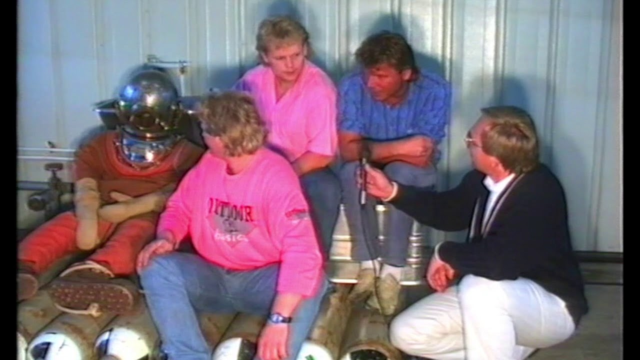 Verdensrekord i undervanns kortspill_26. august 1989_Opptak