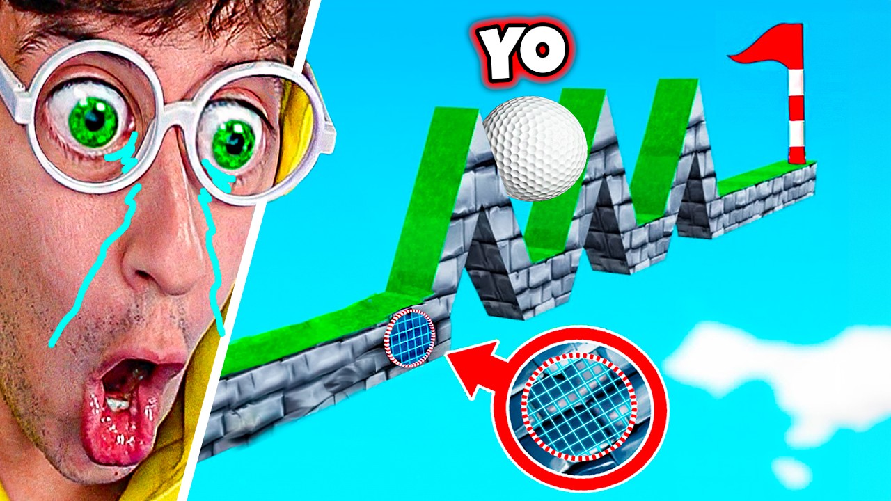 NO ENTIENDO ⛔ HOYO TROLL vs HERMANO 😂⛳! (Golf it) - TEKENDO