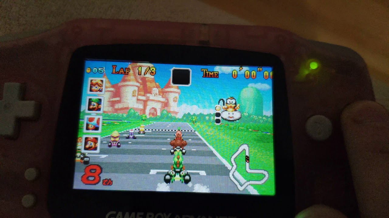 Mario kart na super card SD