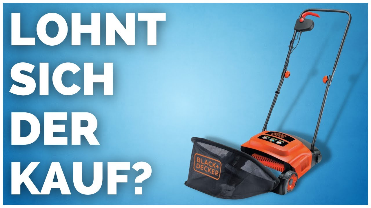 Black+Decker GD300-QS - Rasenl&uuml;fter im Test [KURZ & KOMPAKT] zusammengefasst