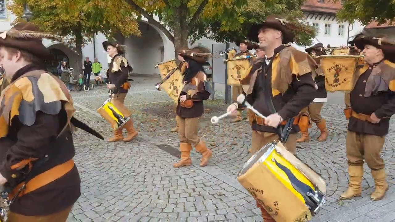 Fanfarenzug Edenbachen am 11.10.2025 (40 Jahre Fanfarenzug Zell Graf Erbach - Erbach) Video1