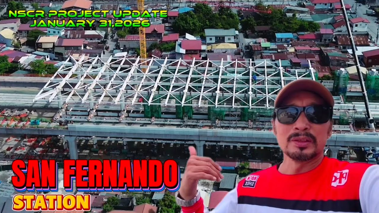 New Updates on NSCR San Fernando Station | January 31,2026