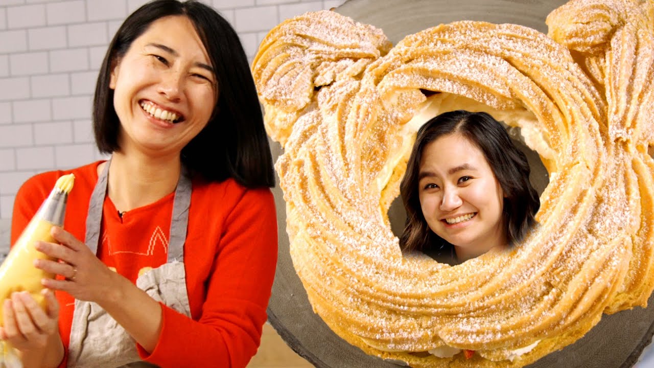 Rie Makes A Cat-Shaped Cream Puff For Niki