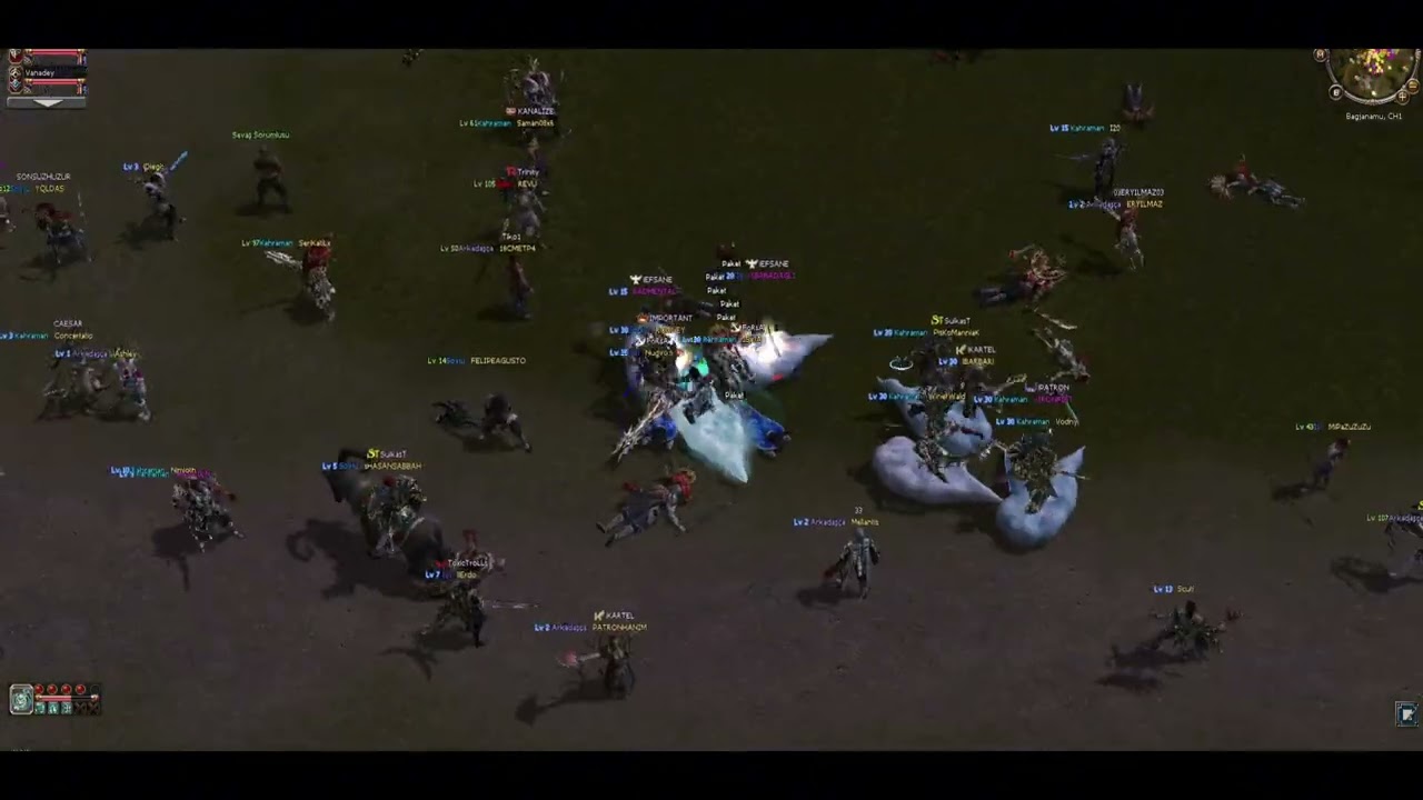 METİN2 TR BAGJANAMU 105 LEVEL BEDENSEL  MYBA ZODYAK İLE  ŞAMPİYONLAR LİGİNE KARŞI