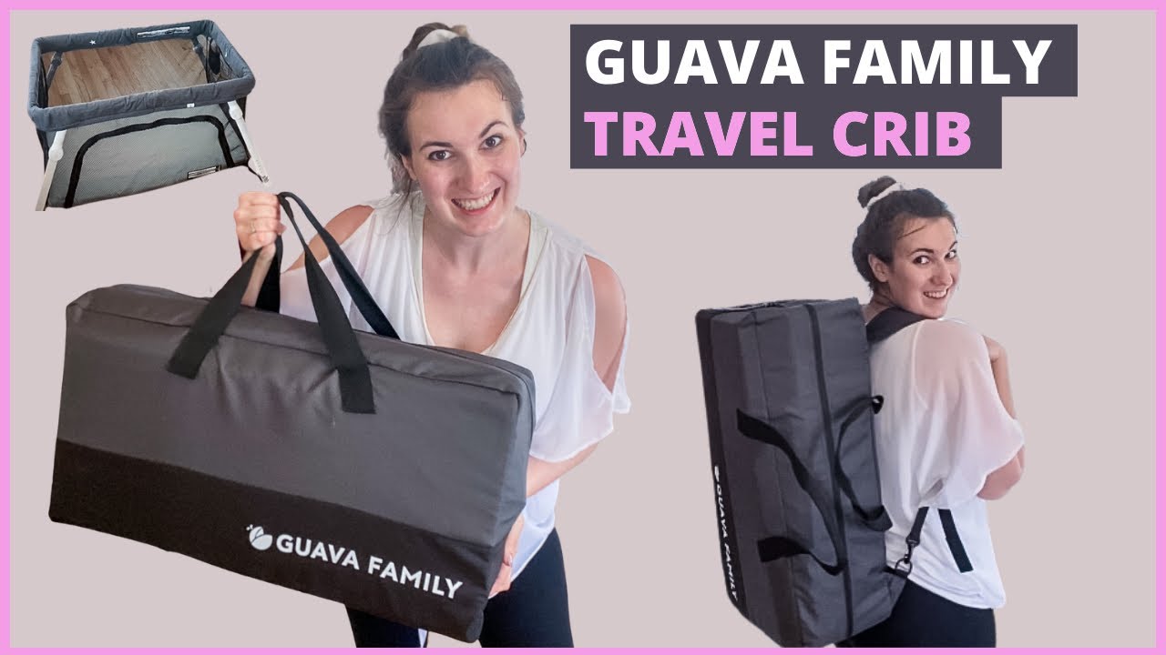 GUAVA FAMILY LOTUS TRAVEL CRIB REVIEW & HOW IT WORKS | TWIN MOM | BABY GEAR | TRAVEL WITH A BABY