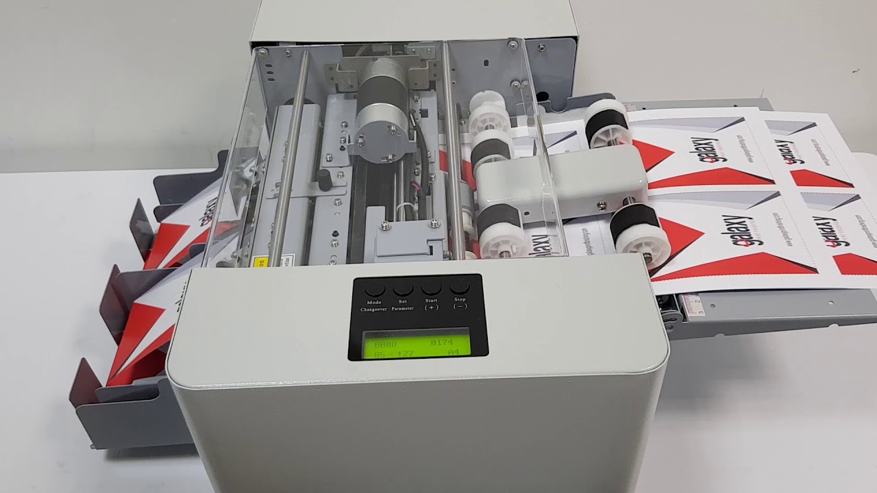 A4 Automatic Business card cutter By Galaxy Print Finishing